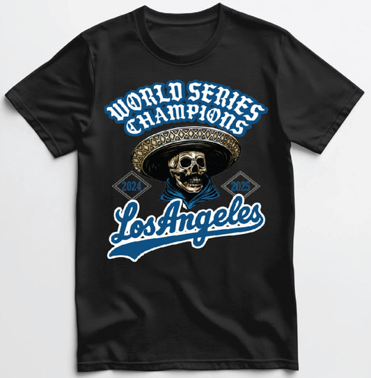 Dodgers Back 2 Back World Series 2025 T shirt New S-5XL