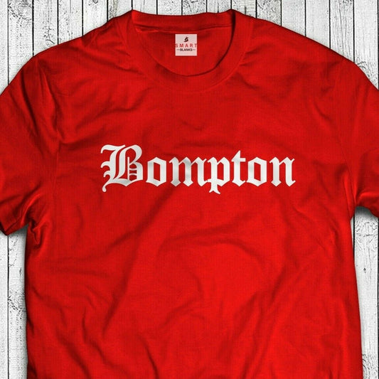 Bompton T Shirt S-5XL New Hip Hop 2024 Compton Tee