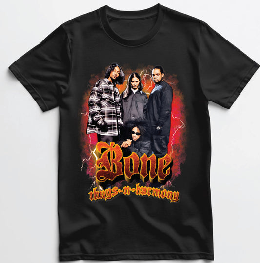 Bone Thugs N Harmony 90s Bootleg Graphics Merch Hoodie x Crewneck x T shirt New
