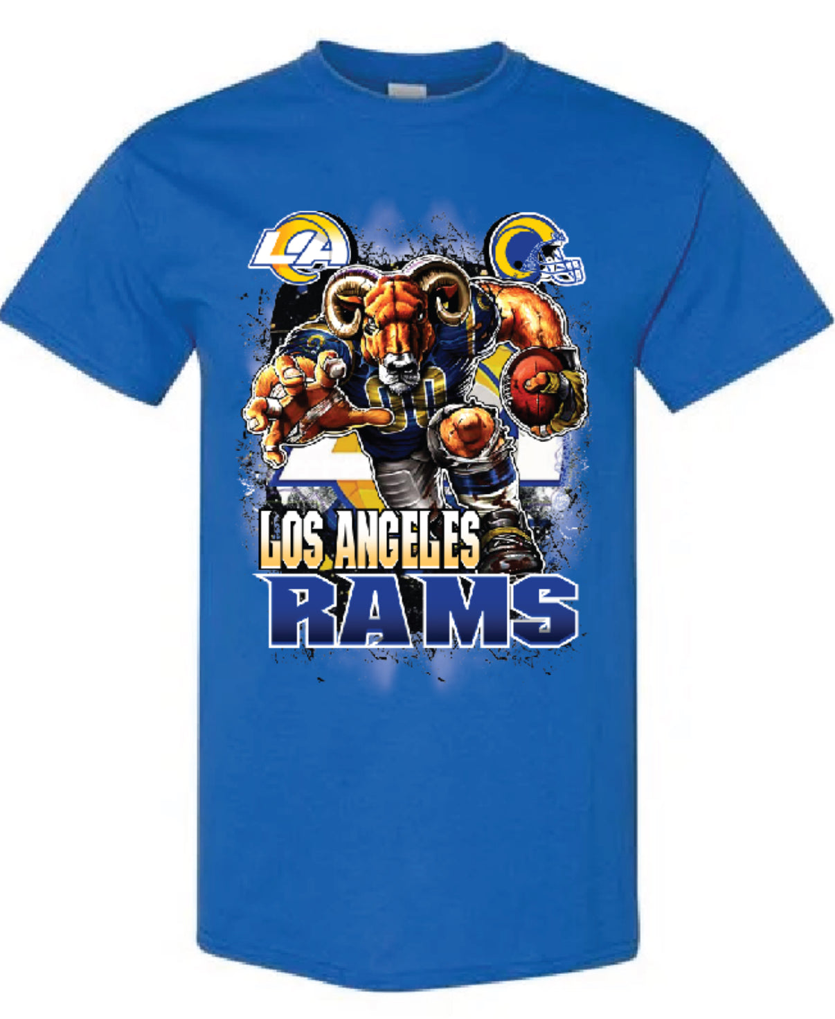 Los Angeles Rams Graphic T shirt All Colors and Sizes