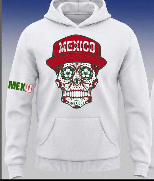 Mexico National Team Calabera Pullover Hoodie 2026 New S-5XL