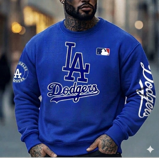 Los Angeles Dodgers Crewneck Sweater New S-5XL