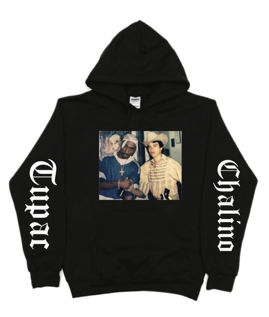 Tupac x Chalino Sanchez Pullover Hoodie S-5XL New