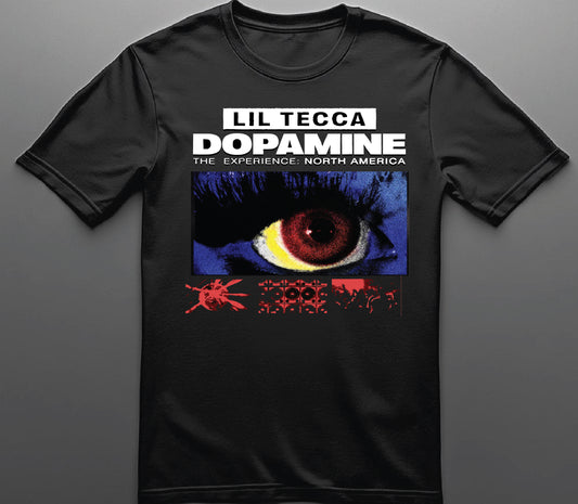 Lil Tecca Dopamine The Experience North America Tour Dates T shirt All Colors and Sizes