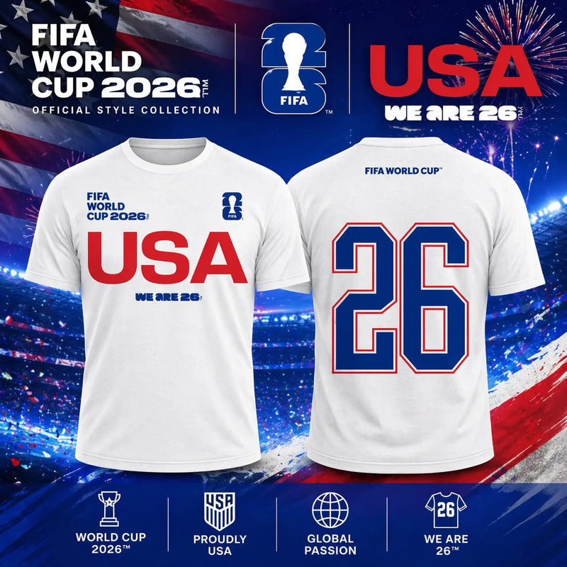 USA America T shirt US National Team Tee New S-5XL