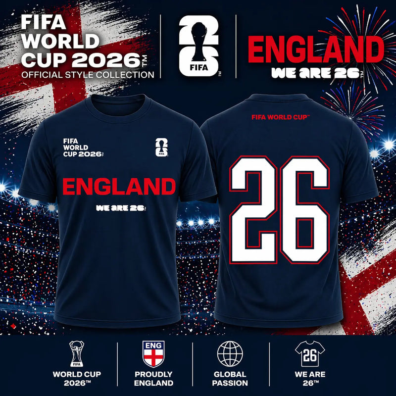 ENG England T shirt ENGLAND National Team Tee New S-5XL (Copy)