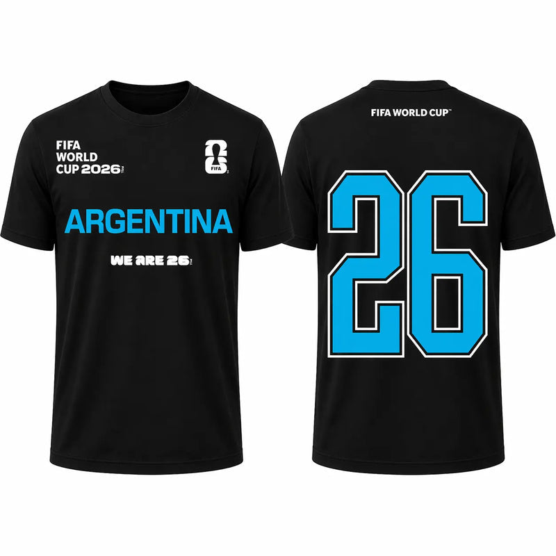 ARG Argentina T shirt Argentina National Team Tee New S-5XL