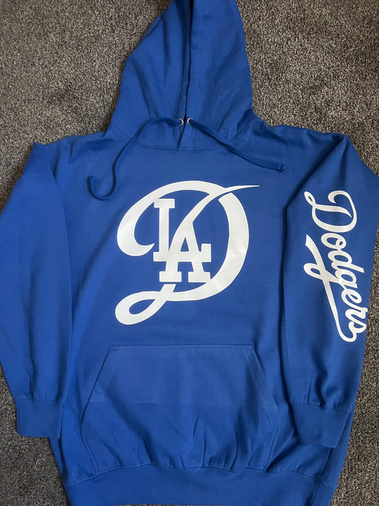 Los Angeles Dodgers City Connect D Logo 2025 Pullover  Hoodie Unisex S-5XL New 2024