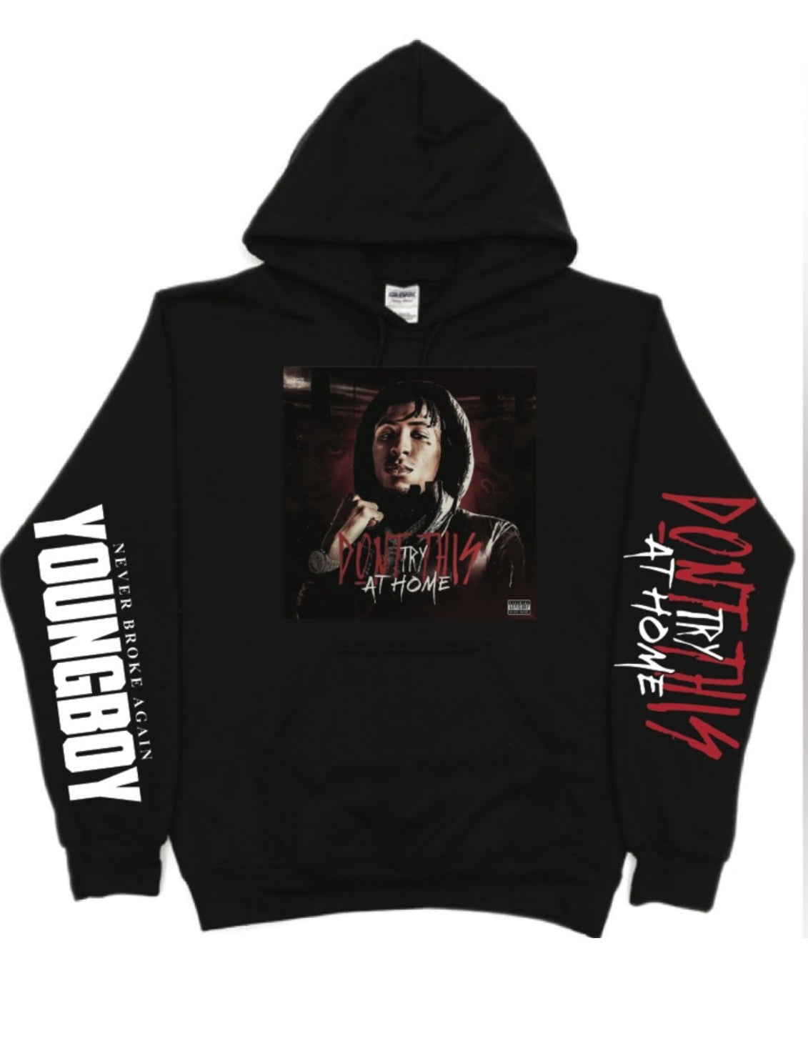 NBA Youngboy Dont Try This At Home cover Hoodie New S-5XL 2025