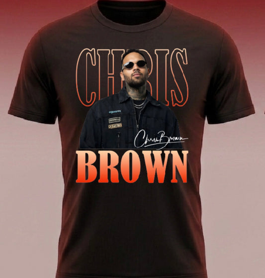 Chris Brown “R&B Tour Merch”  T shirt