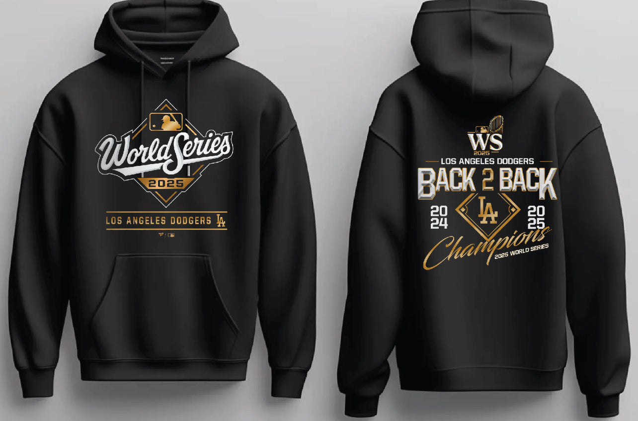 Los Angeles Dodger World Series Champions Back 2 Back  2025 Sweater New S-5XL