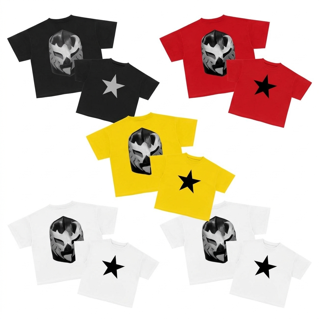 Kanye West Bully Live at Sofi Tour Luchador Merch T shirt