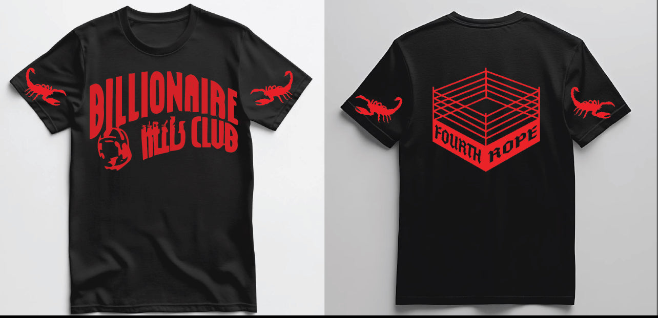 Westside Gunn Billionaire Heels Club x Fourth Rope T shirt All Colors and Sizes S-5XL