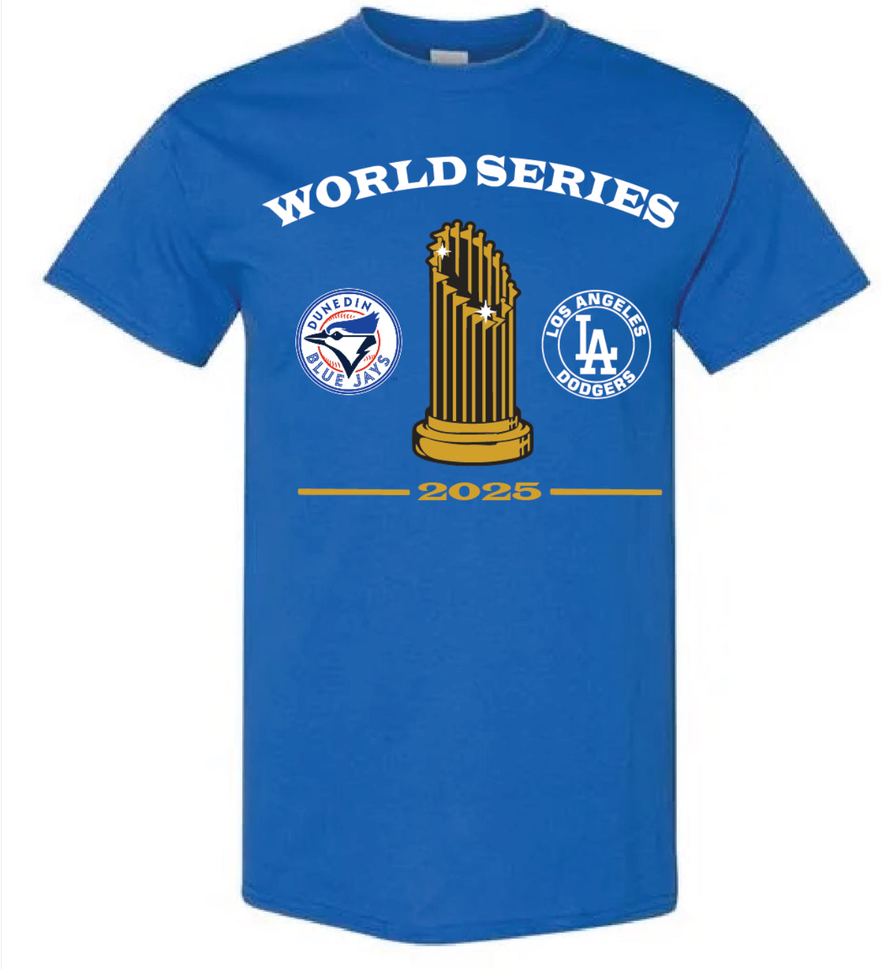 Dodgers vs Blue Jays World Series 2025 T shirt New S-5XL