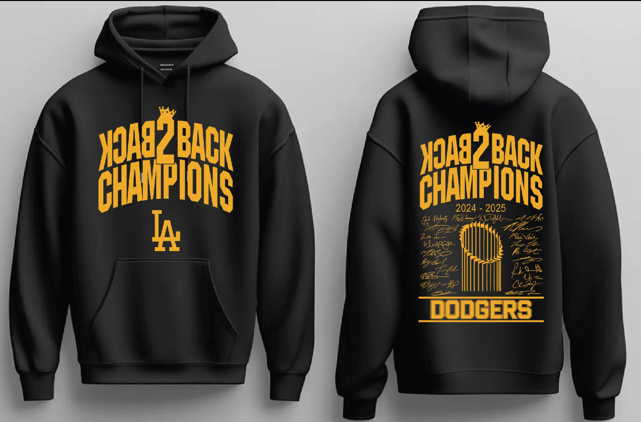 Los Angeles Dodger World Series Champions Back2 Back 2025 Sweater New S-5XL