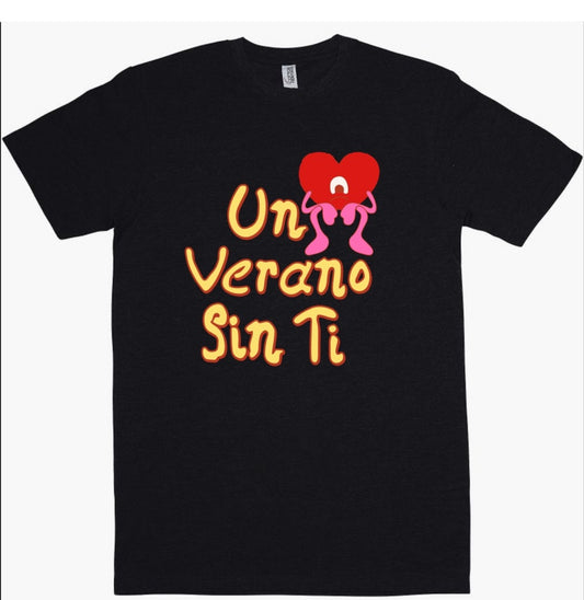 Bad Bunny Un Verano Sin Ti Cover T Shirts New S-5XL El Conejo Malo Merch