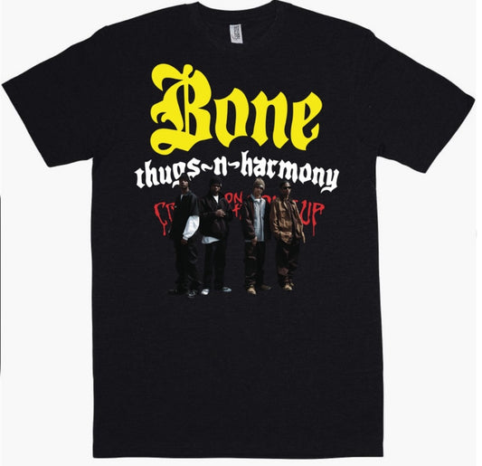 Bone Thugs N Harmony Creapin on a Come Up T shirt New 90s Hip Hop Merch