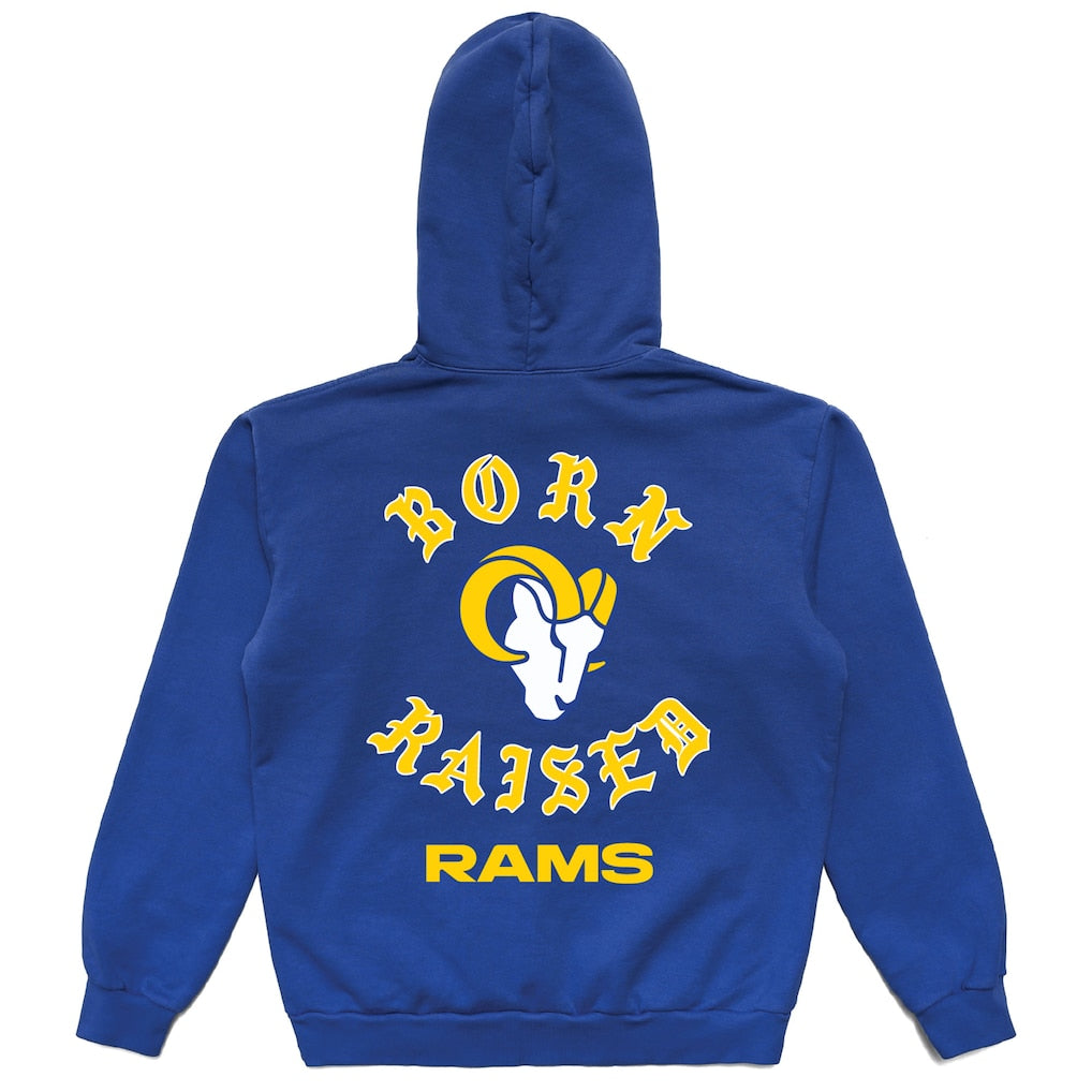 LA Rams X Born x Raised Pullover Hoodie 2025  New S-5XL