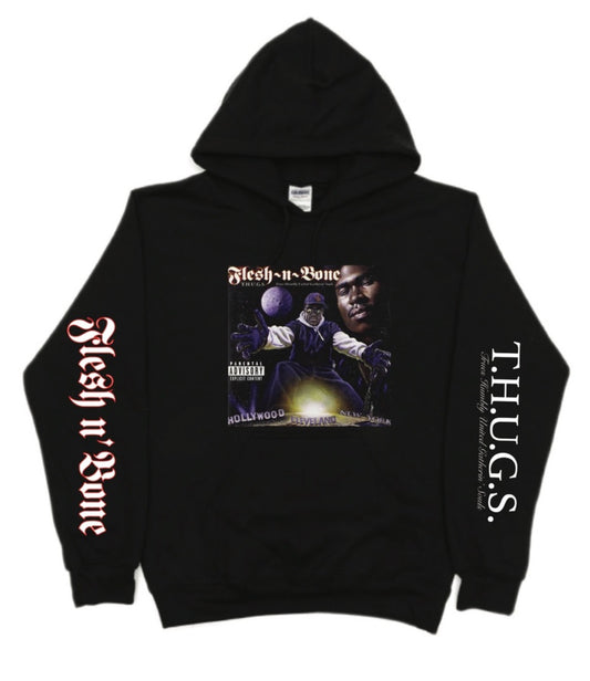 Bone Thugs N Harmony x Flesh n Bone T.H.U.G.S.  Hoodie Unisex S-5XL New