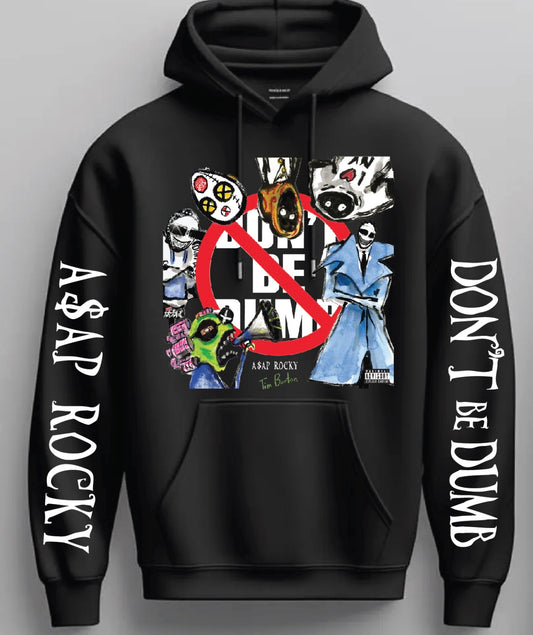 A$AP Rocky “Don’t Be Dumb” Pullover Hoodie 2026 New S-5XL