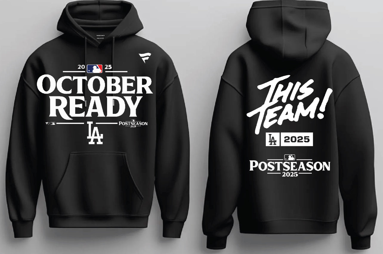 Los Angeles Dodgers October Ready Hoodie New S-5XL