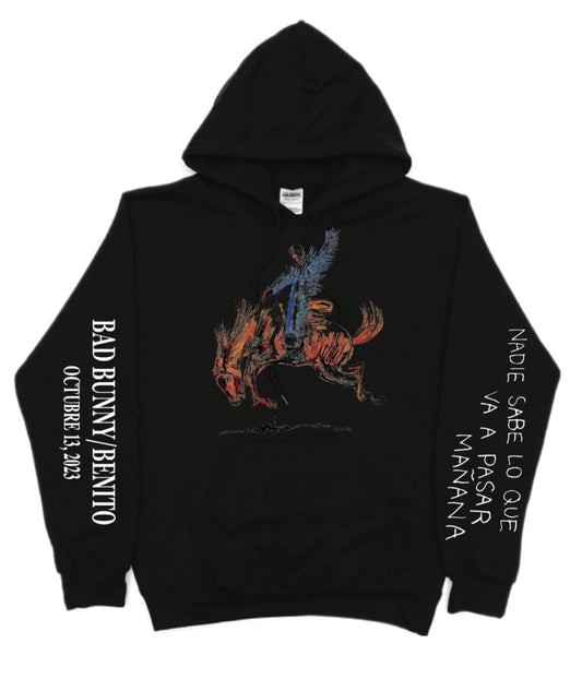 Bad Bunny Nadien Sabe Lo Que Va A Pasar Mañana Hoodie 2025 S-5XL