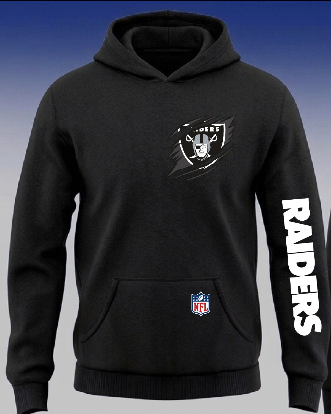 Raiders Heart Hoodie 26’
