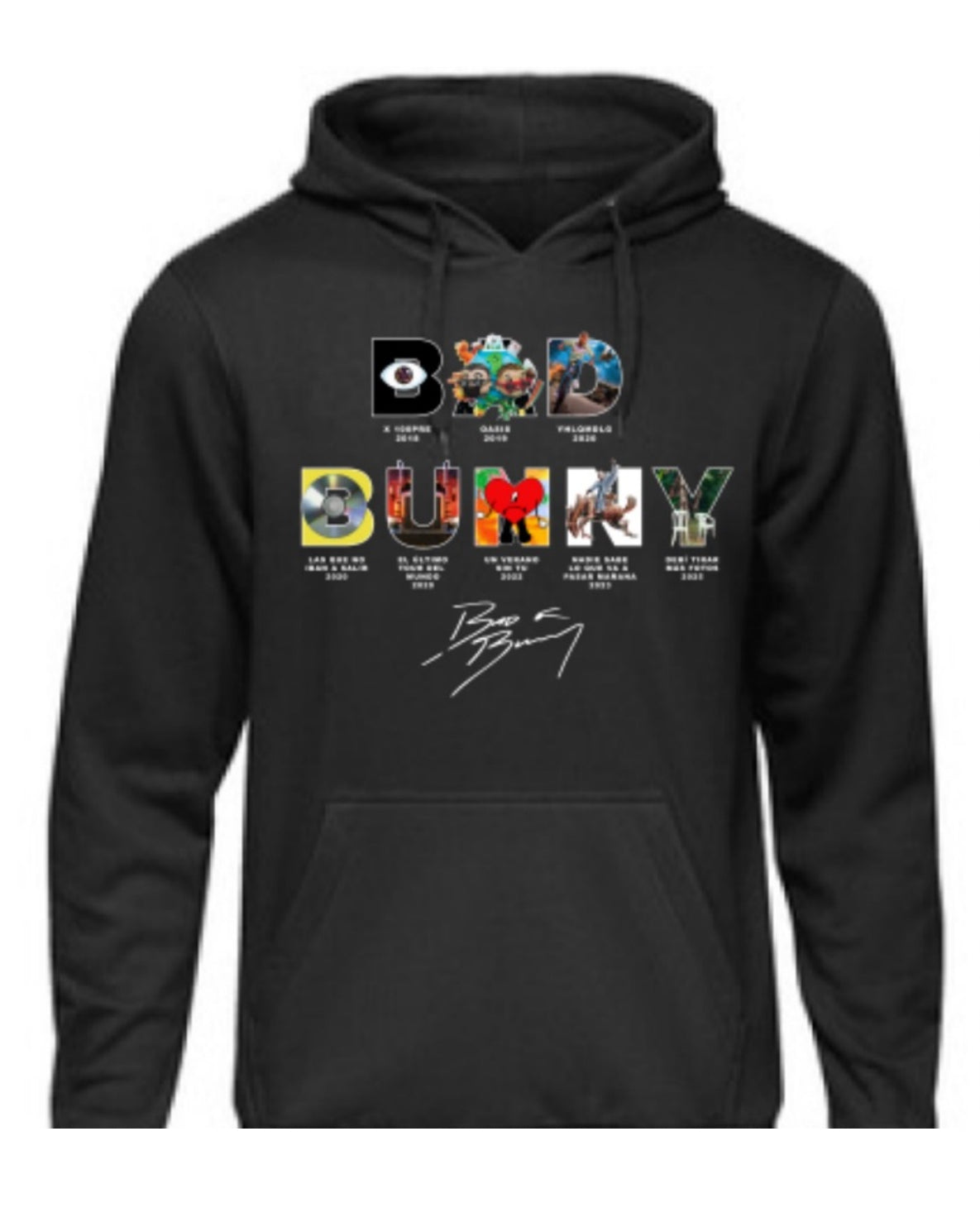 Bad Bunny x Album Mash up Hoodie 2025 S-5XL
