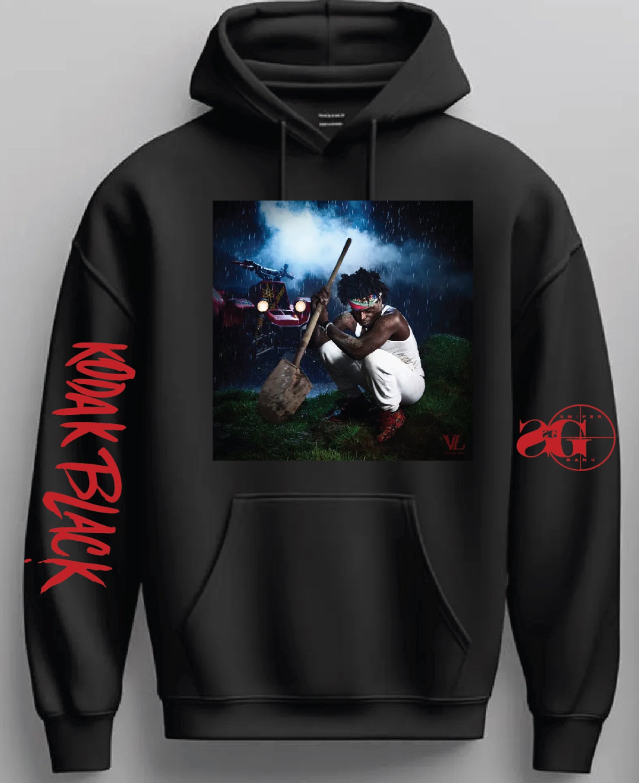 Kodak Black Just Getting Started Sniper Gang Vulture Love Pullover Hoodie 2025 Sweater New