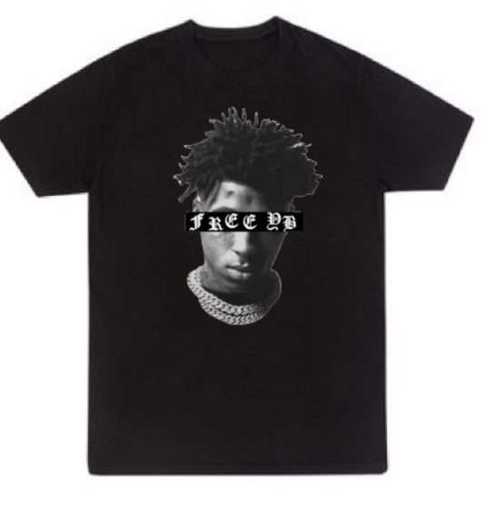 NBA Youngboy Never Broke Again FREE YB T shirt New S-5XL