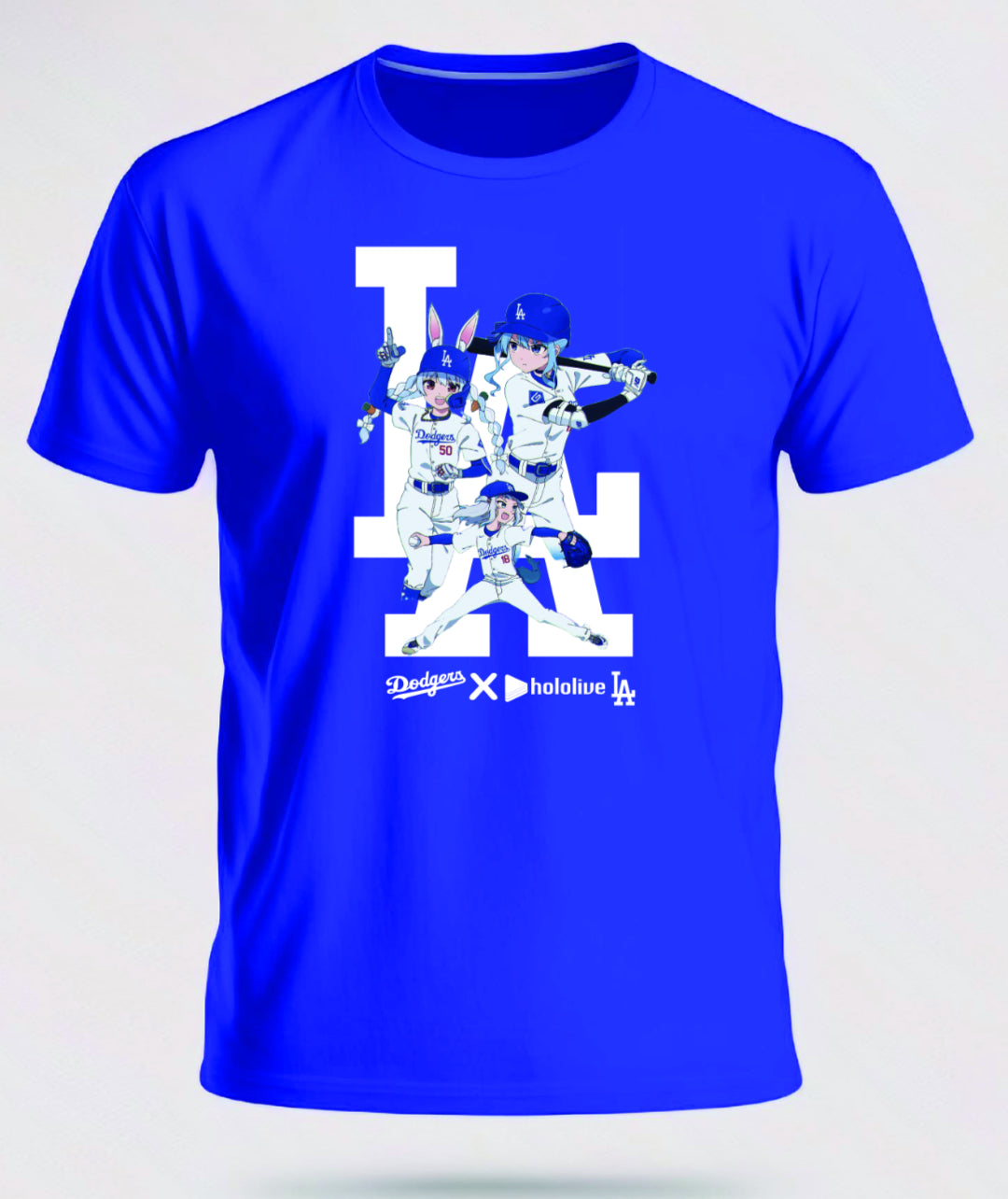 Los Angeles Dodgers x hololive T-Shirt - All Colors and Sizes