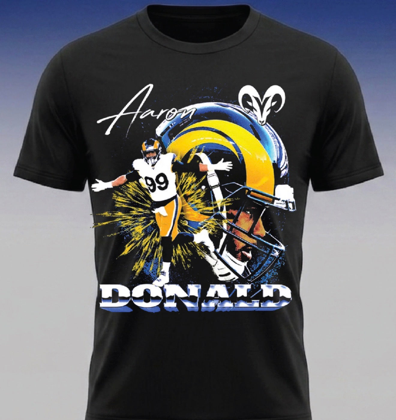 Aaron Donald x LA Rams T shirt New 2026