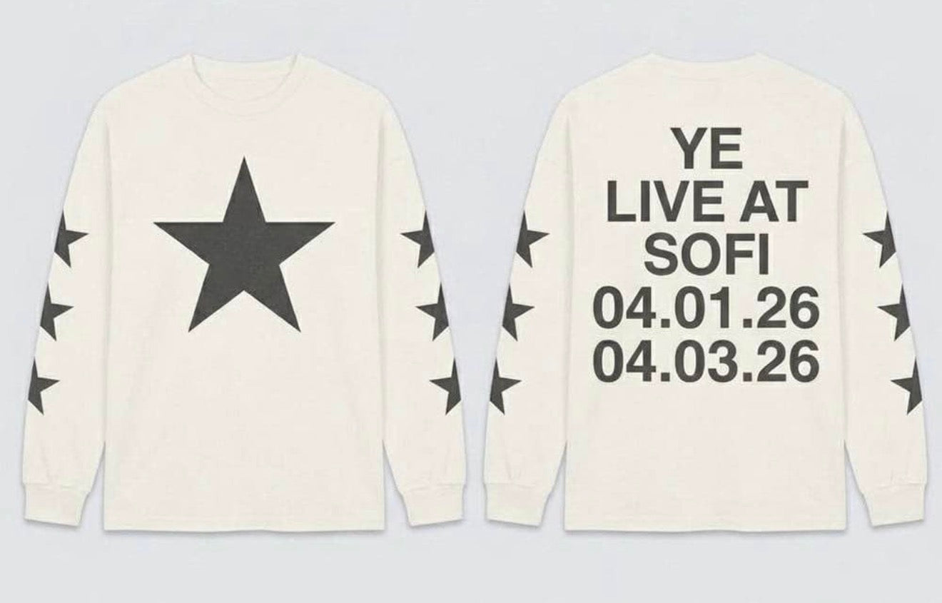 Kanye West BULLY Live at Sofi MerchLong Sleeve T shirt
