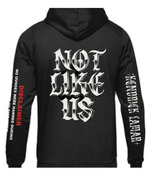 Kendrick Lamar Disclaimer Not Like Us Hoodie S-5XL 2024 Fast Shipping