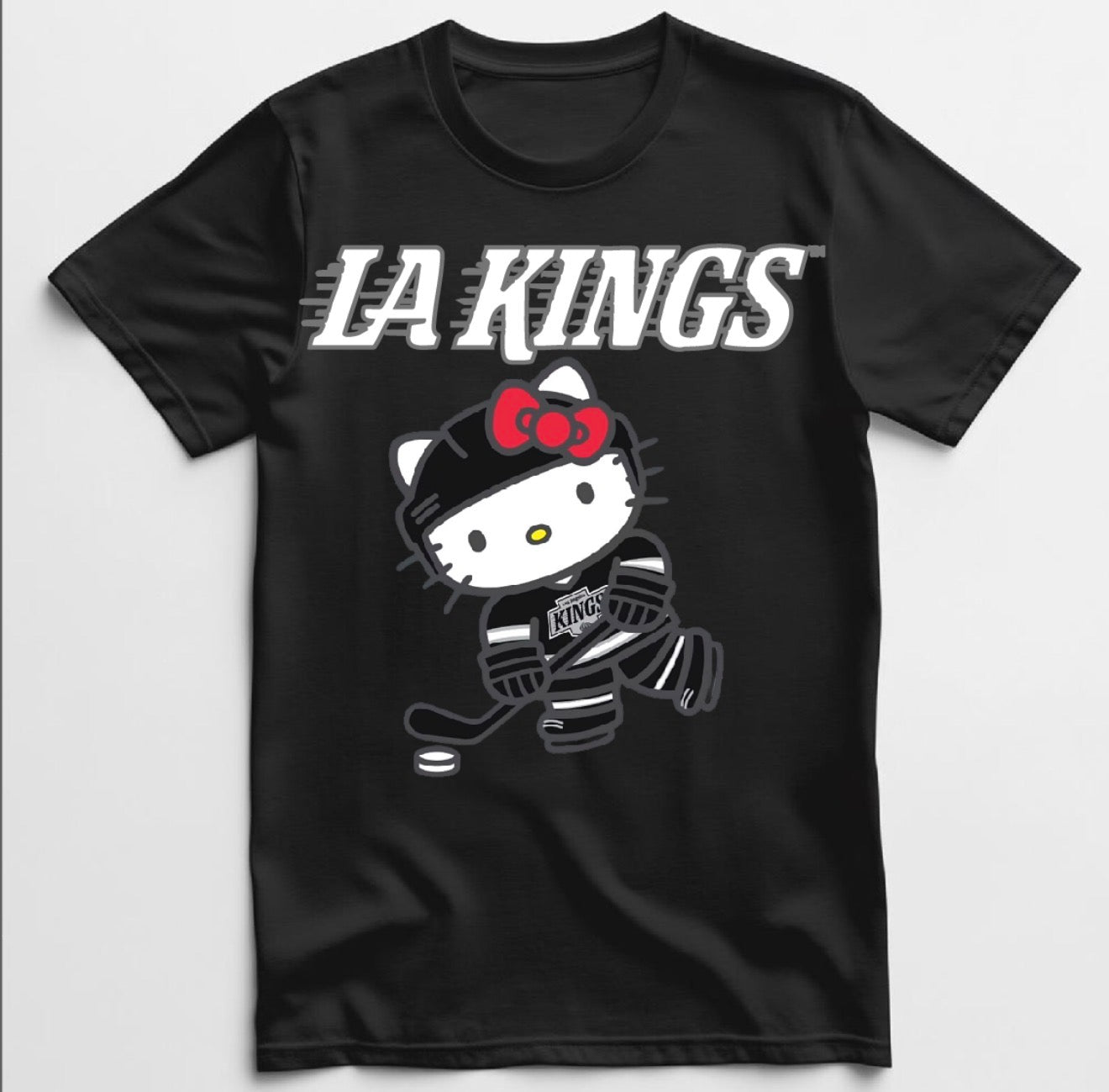 Hello Kitty x LA Kings Package T shirt Kids x Adult Sizes 2025