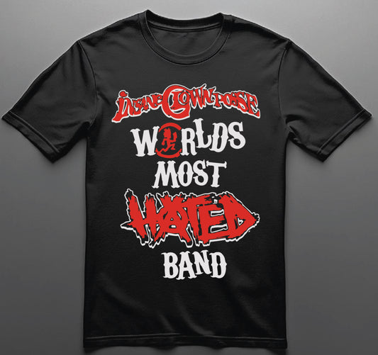 Insane Clown Posse Worlds Most Hated Group T-Shirts - All Colors and Sizes