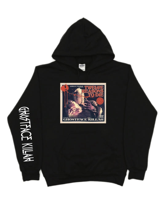 Ghostface Killah x Twelve Reasons to Die Wu Tang Pullover Hoodie New 2025 S-5XL