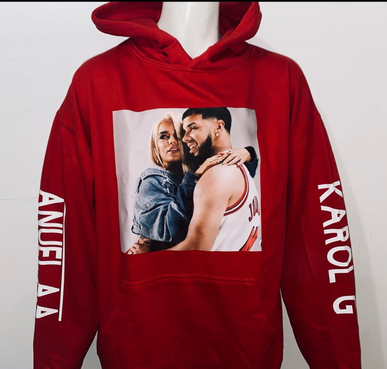 Anuel aa x Karol H Hoodie 2025 S-5XL Real Hasta La Muerte