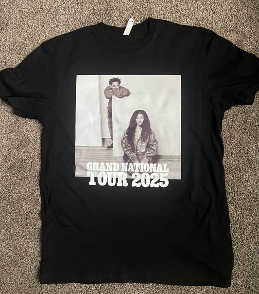 Kendrick Lamar x SZA Grand National tour  T shirt S-5XL New  Fast Shipping Good Kid Maad City Tee 2024o
