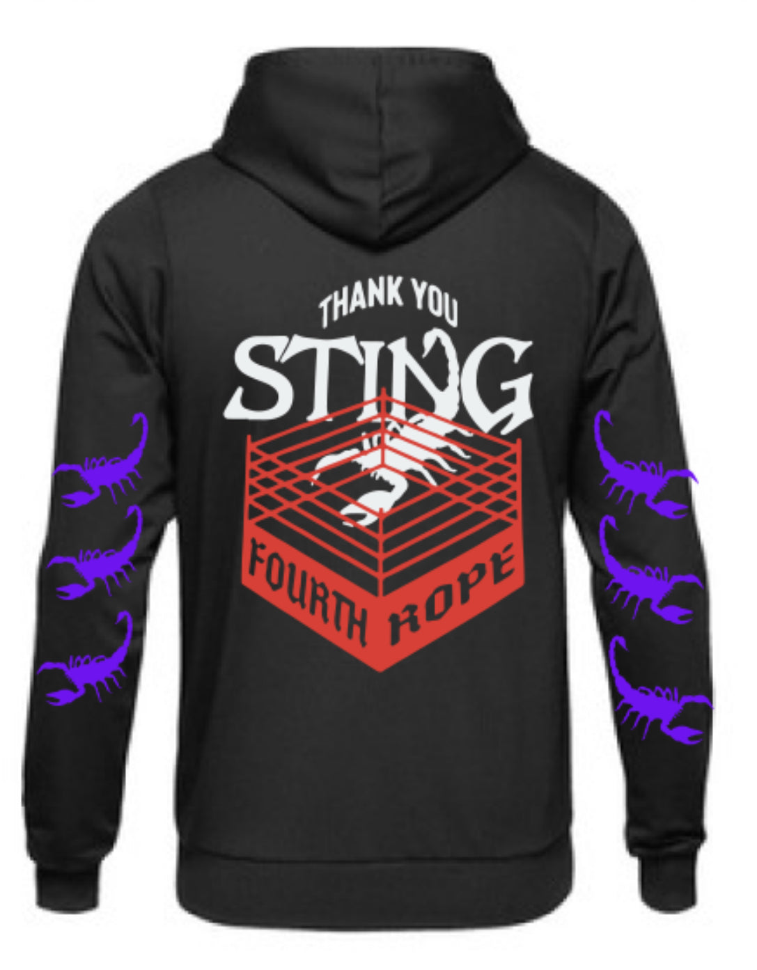 Westside Gunn Thank You Sting Hoodie New S-5XL 2025 Fourth Rope Fashion Rebels GXFR