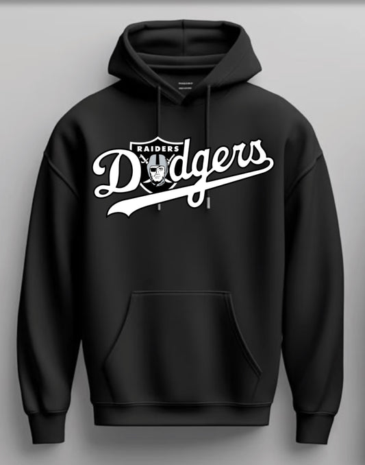Raiders x Dodgers Hoodie New S-5X