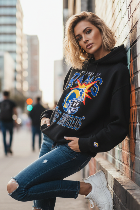 Los Angeles Rams x The Hundreds 2025 Sweater New S-5XL