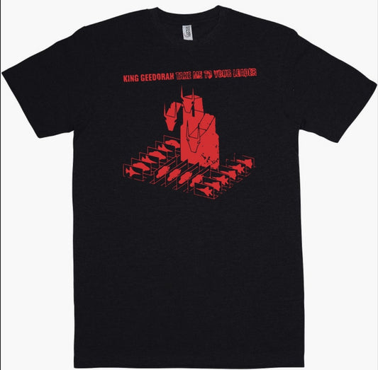 MF DOOM x King Geedorah "Take me to your Leader" T shirt New S-5XL Hip Hop Merch