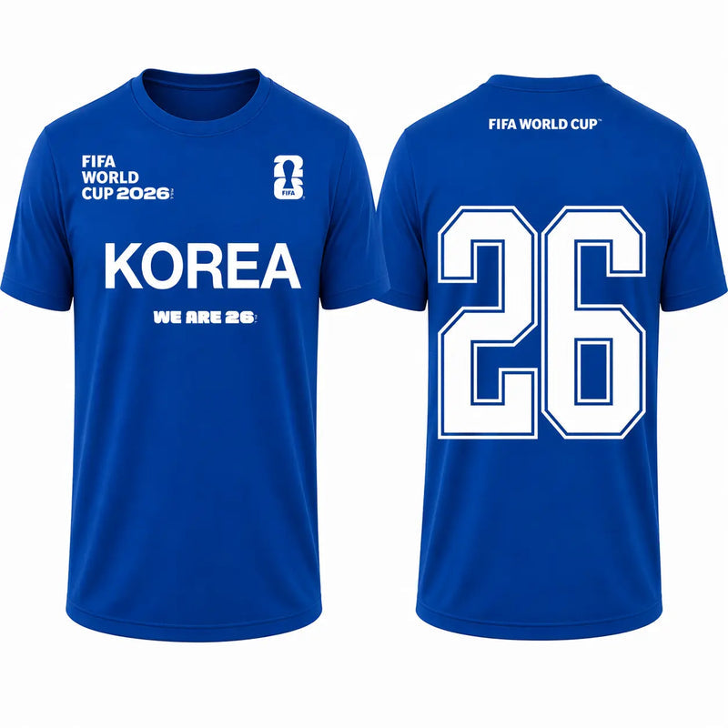 KOR Korea  T shirt KORIA National Team Tee New S-5XL