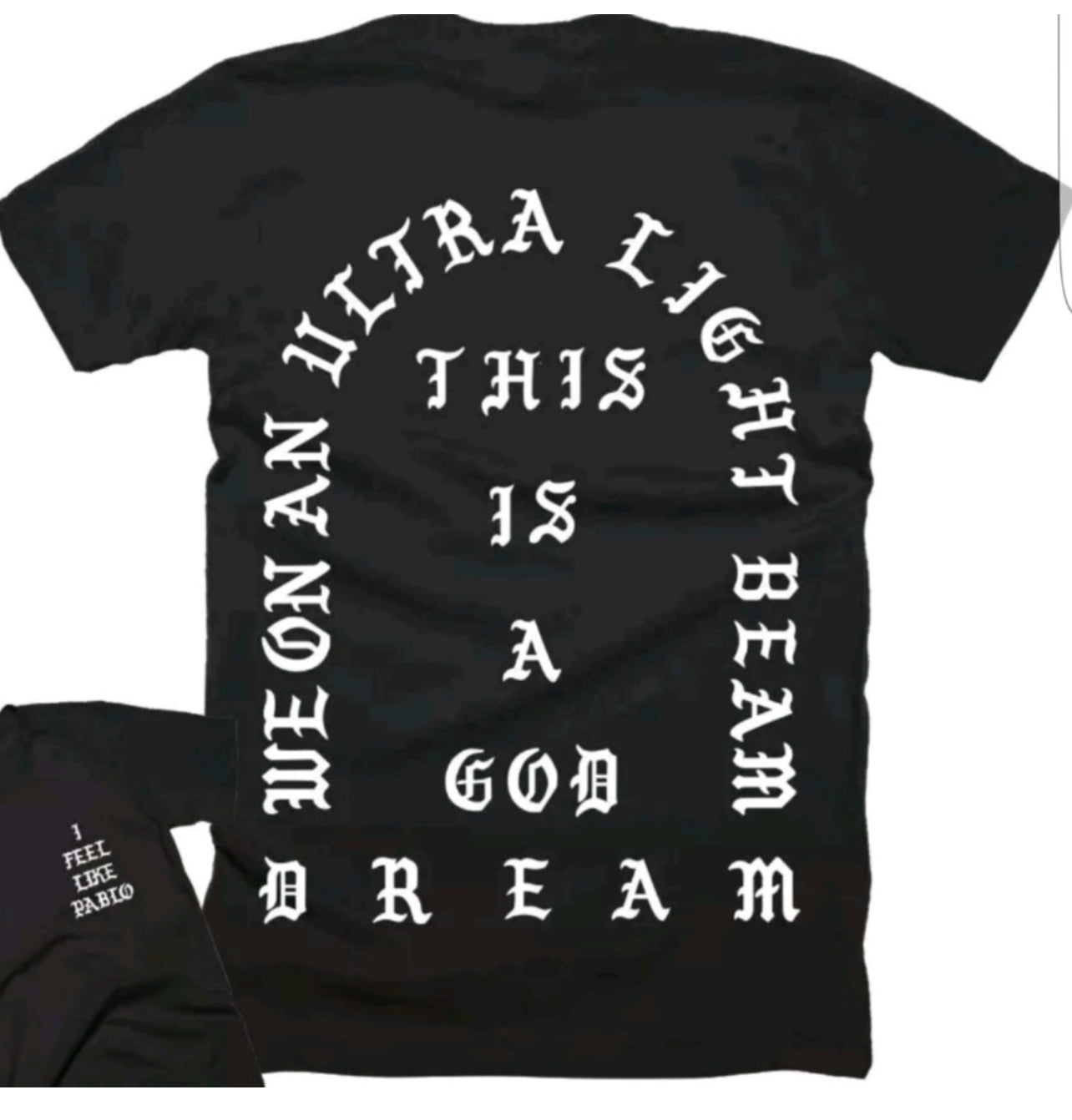 Kanye West I Feel Like Pablo “Ultra Beam” Tour Merch T shirt