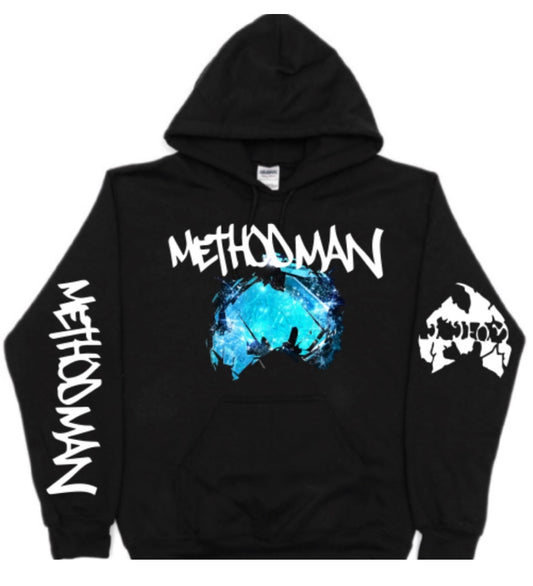 Method Man x Meth Lab Kce Blue Wu Tang Pullover Hoodie New 2025 S-5XL