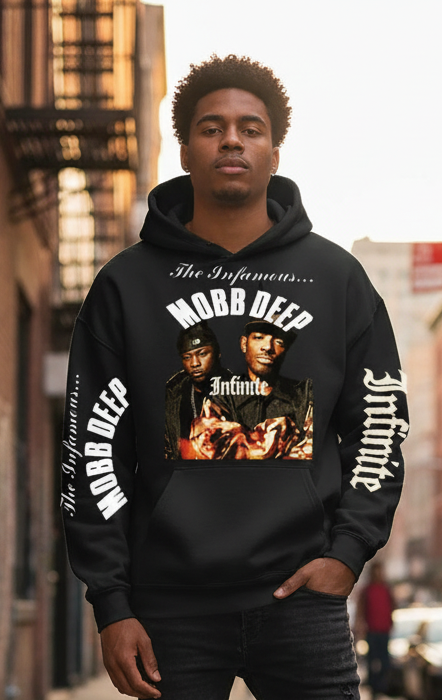 Mobb Deep Infinite Pullover Hoodie 2025 Sweater New