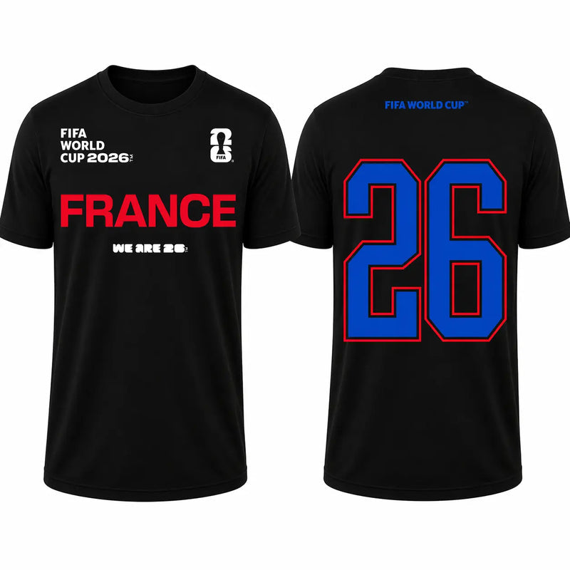 FRA France T shirt France National Team Tee New S-5XL