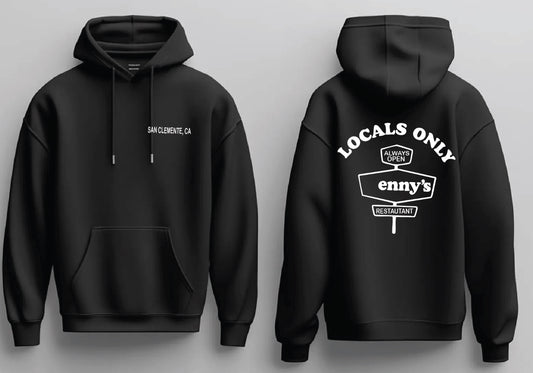Sam Clemente Locals Only Hoodie New