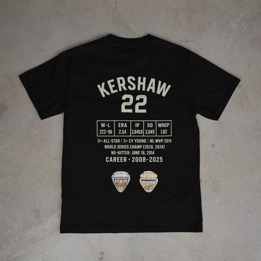 Dodgers x Clayton Kershaw T shirt New S-5XL
